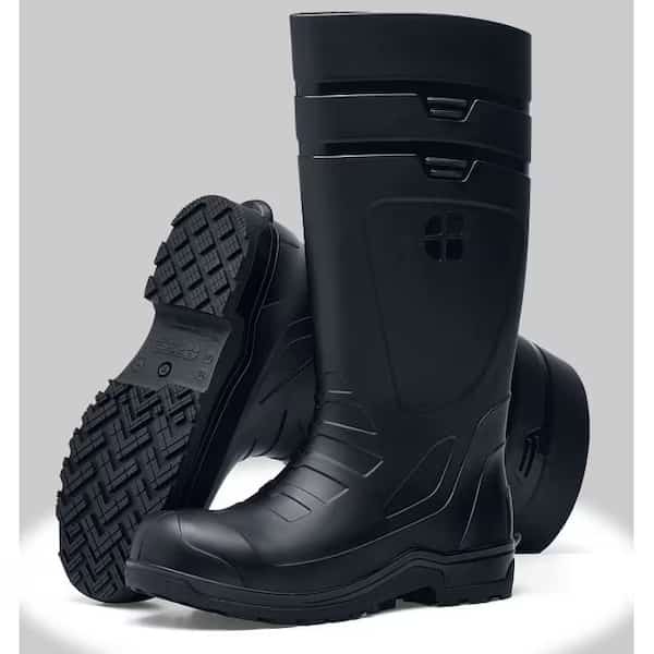 Mens Slip Resistant Safety Toe Boots, 5