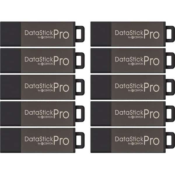 10 X 16Gb Pro Usb Drive -Grey
