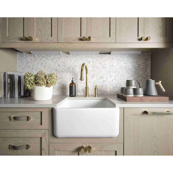 Athena Gold 12 In X 12 In. Geometrica Honed Marble Mosaic Tile, 10PK