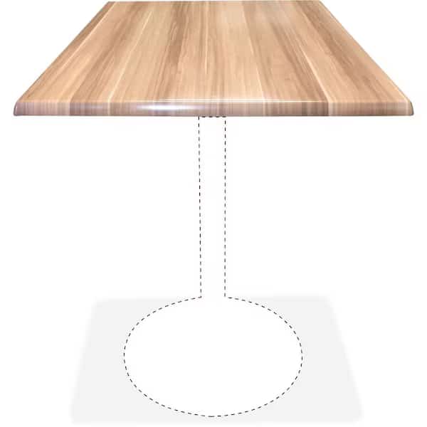 30" x 30" Natural, Indoor/Outdoor All-Season EnduroTop Table Top