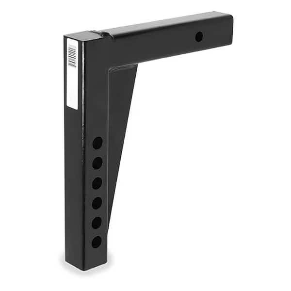 2" Square, 12" Shank, 12" Overall Length, 13" Rise, 9" Drop, 6 Mounting Holes