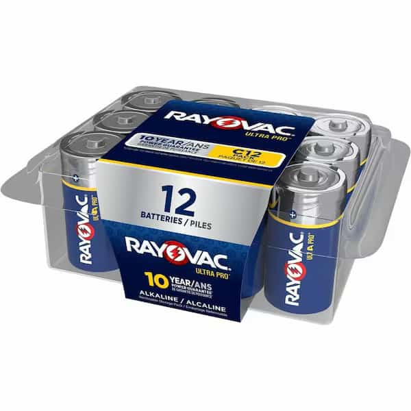 Battery,Alkaline,C,Everyday,PK12, Mfr#: ALC-12PPJ, EnjoyTool select