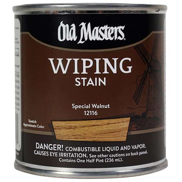 1/2 Pt Special Walnut Oil-Based Wiping Stain
