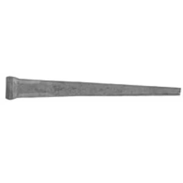 00 Square Cut Nail, Concrete Cut Nails, 8D, 212 in L, Steel, Brite