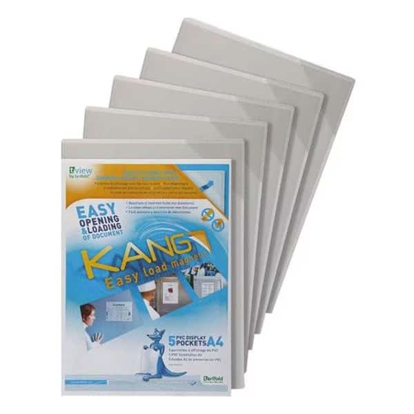 Sign Holder, Clear, Magnetic, PK5