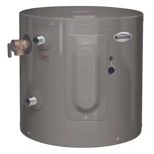 Essential Series Electric Water Heater, 120 V, 2000 W, 20 gal Tank, Wall Mounting