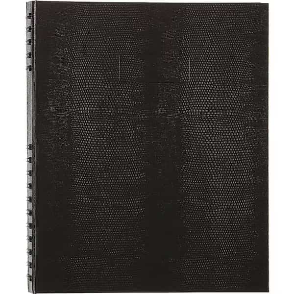 11 x 8-1/2" Undated Daily Planner, Black