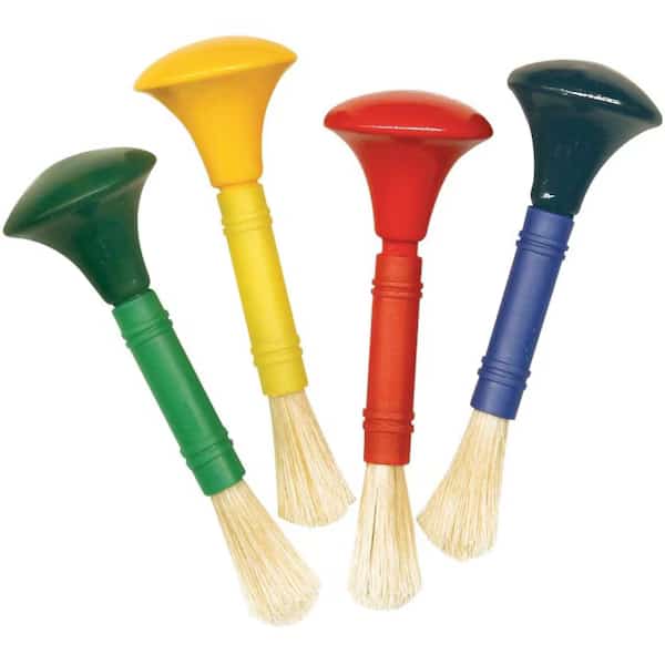 Beginner Paint Brush Set, Door Knob Handles, 5in Long, PK12