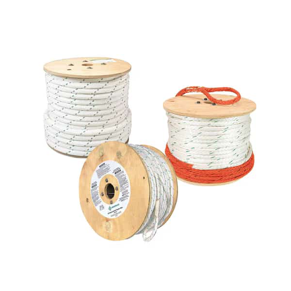 Cable Pulling Rope, 1/2 In Dia, 300 ft