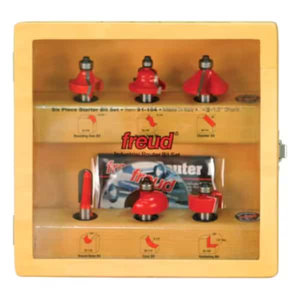 Piece Starter Bit Set (1/2" Shank), 6