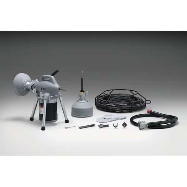 Sectional Drain Cleaning Machine, 1/6 HP, Mfr#: 59000, RIDGID