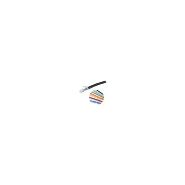 CBL ASSY MOD 23-4PR SOLID UTP, CAT6A T568B 12FT WHITE, CPCSSX2-08F012