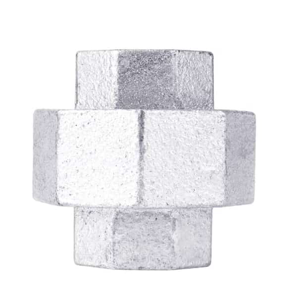 STZ Industries 2-1/2 in. FIP each X 2-1/2 in. D FIP Galvanized Malleable Iron Union