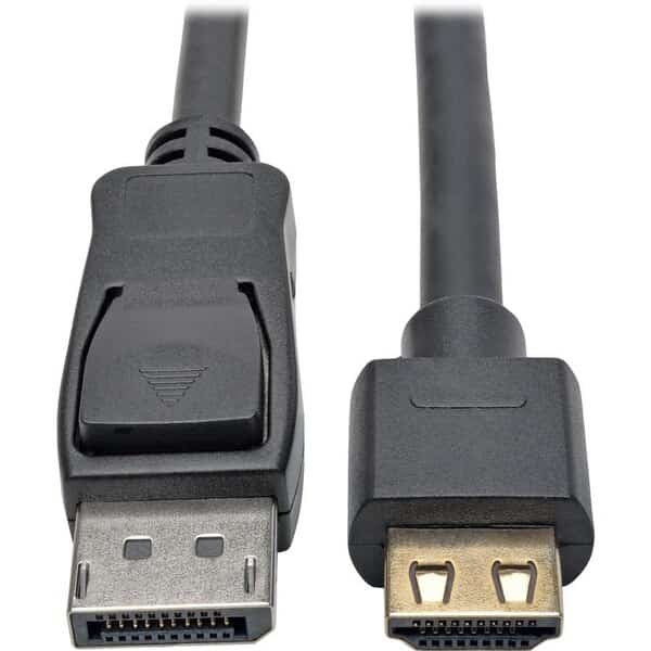 DisplayPort to HDMI Adapter Cable Active DP 1.2a to HDMI 4K 12ft, Tripp Lite, Mfr#: P582-012-HD-V2A