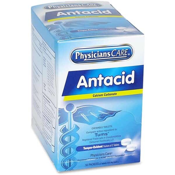 Tablets, Antacid, PK50
