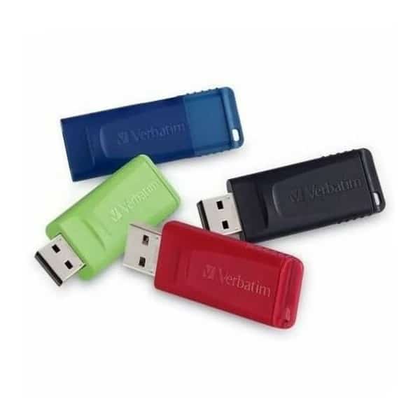 16GB Store 'n' Go USB Flash Drive  USB 20  4pk, Assorted, 4PK