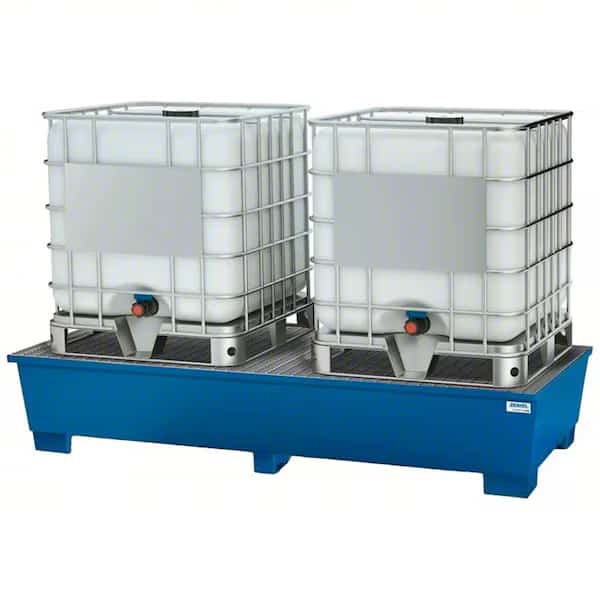 Spill Pallet, 385 gal, Steel, DENIOS, Mfr# K19-3123