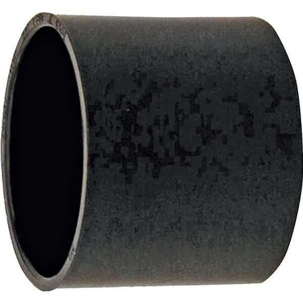 CANPLAS Pipe Coupling, 4 in, Hub, ABS, Black, 40 Schedule