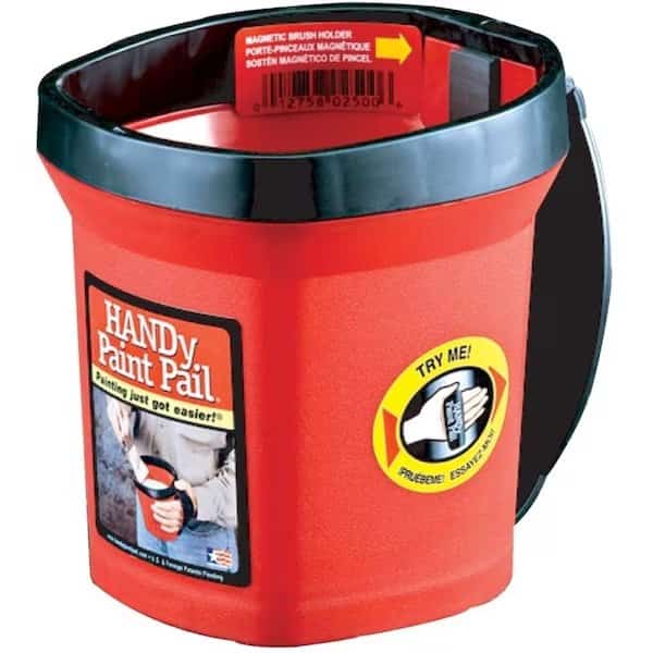 BER  Paint Pail, 1 qt Capacity, Plastic