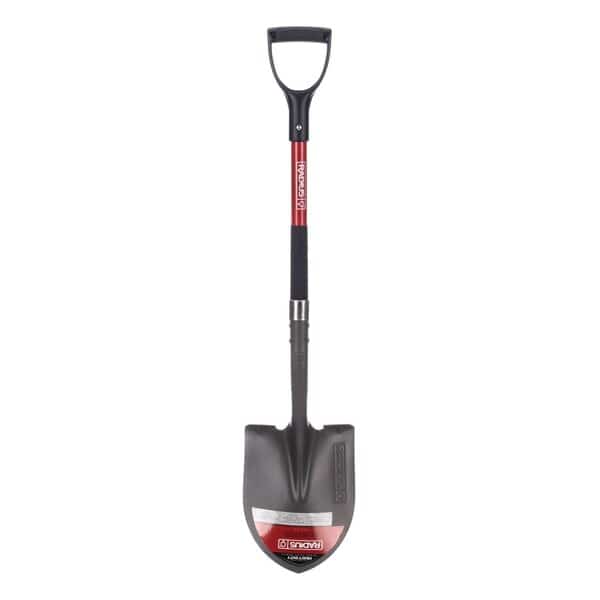 Premium D-Handle Round-Point Shovel, Fiberglass Shaft, Radius Garden, Mfr#: RPS003