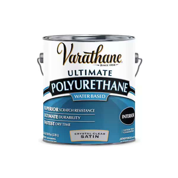 Polyurethane, Clear, Satin, 1 gal.