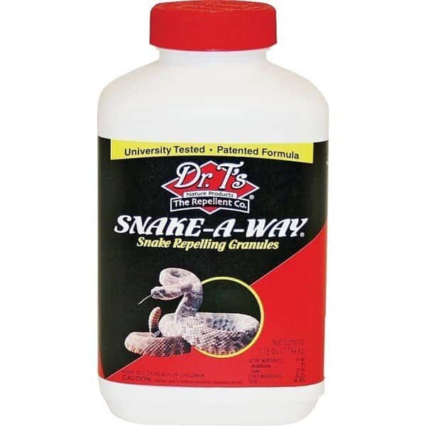 Victor SnakeAWay Snake Repellent, Granular, Repels Garter Snakes, Rattlesnakes