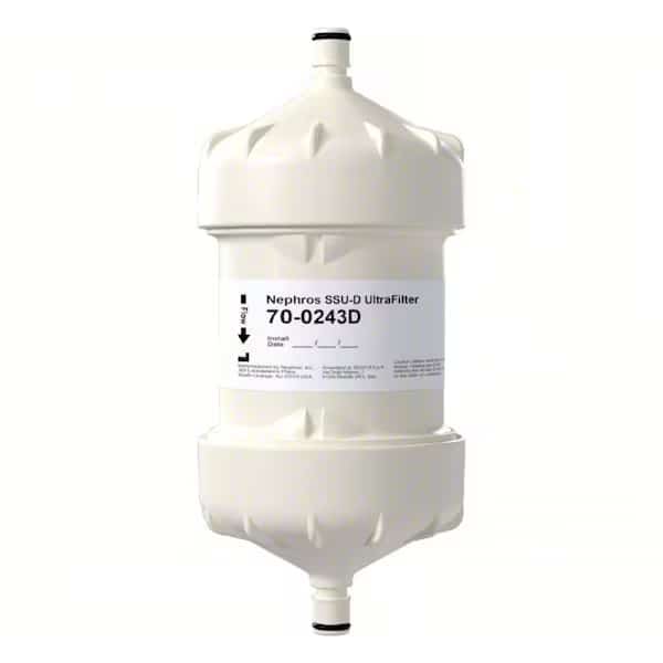 Inline Water Filter, 3 gpm, 7" H, 75 psi