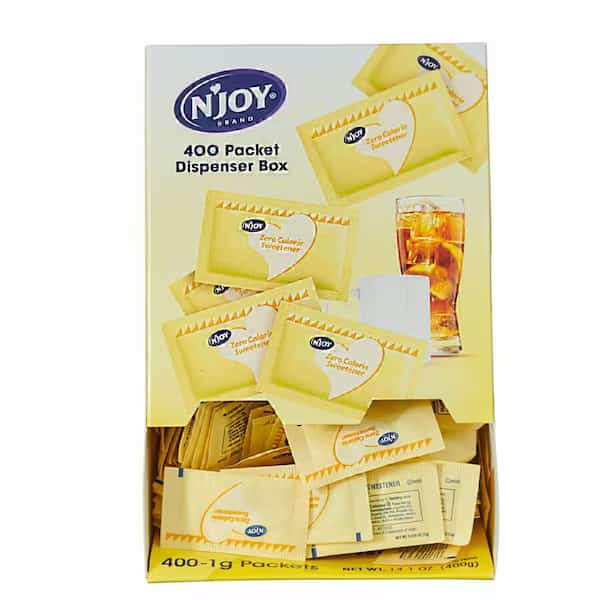 Yellow Sucralose Zero Calorie Sweetener Packets, 0.04 Oz Packet, 400 Packets/box