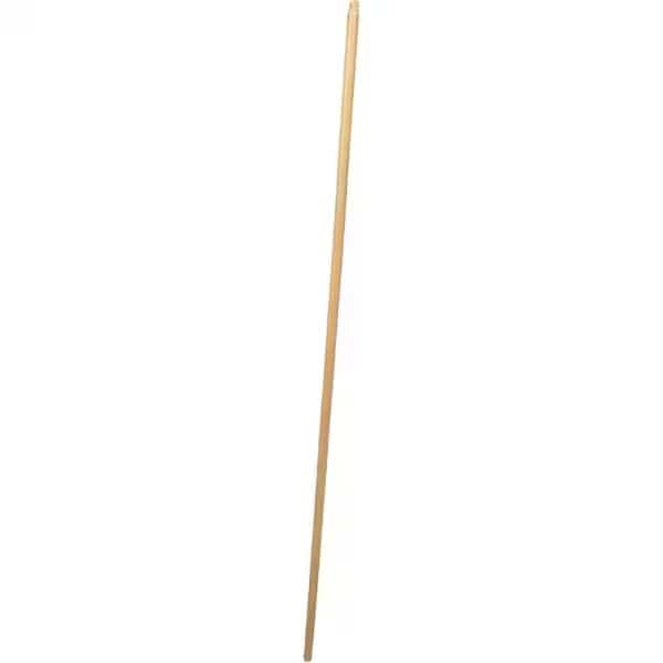 Handle, 1118 in Dia, 60 in L, Threaded, Hardwood