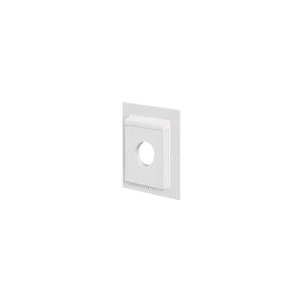 SturdiMount 3SMU811TW4 Mounting Block, 11-9/16 in W, Universal Mounting, Fiber Cement, White