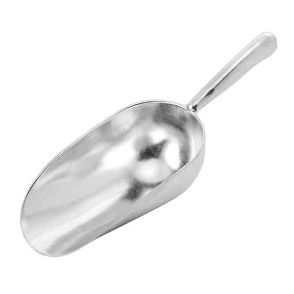 Metal Ice Scoop, Silver