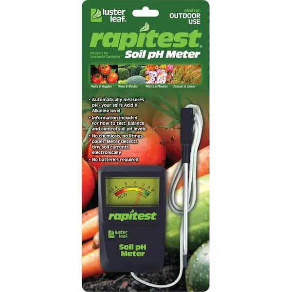Lusterleaf Rapitest Soil pH Meter  1840