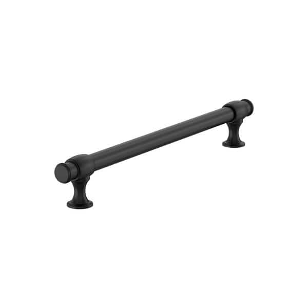 Winsome 12 inch 305mm Center-to-Center Matte Black Appliance Pull, Amerock, Mfr#: BP54065FB