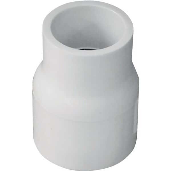 LASCO Reducing Pipe Coupling, 1 x 34 in, Slip, PVC, SCH 40 Schedule