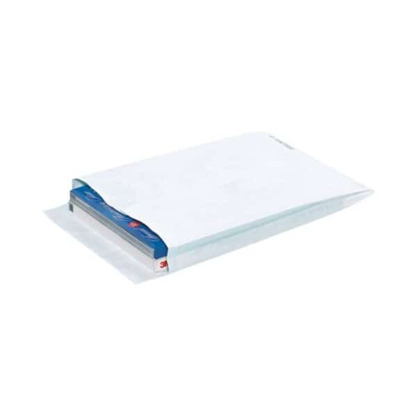 Tyvek Self Seal Expandable Envelopes, 10inW x 13inL x 1-1/2inD, White, 100/Pack
