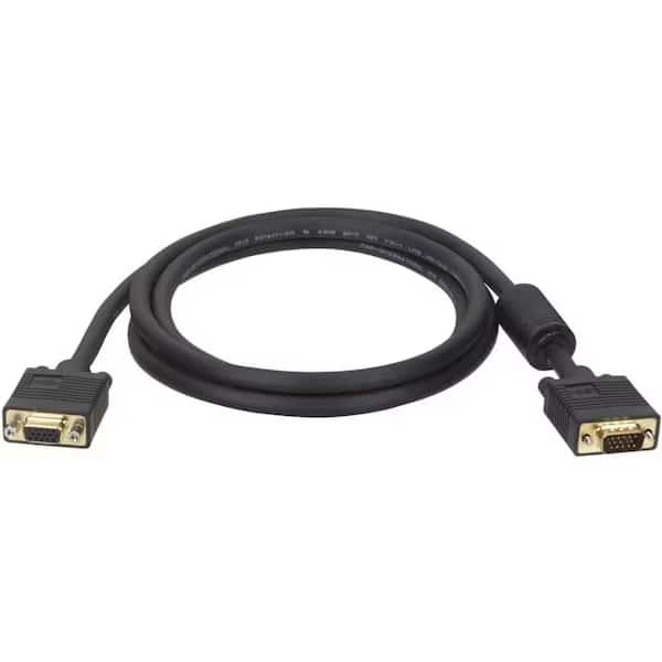 VGA Coax Monitor Extension Cable High Resolution HD15 M/F 6ft 6FT