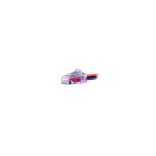CBL ASSY MOD 24-4PR STRANDED, CAT6 T568A/B 25FT LIGHT BLUE