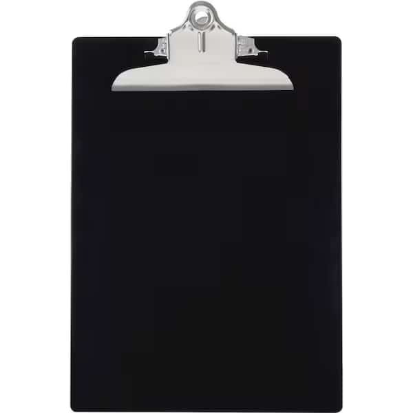 Recycled Plastic Clipboards, Black