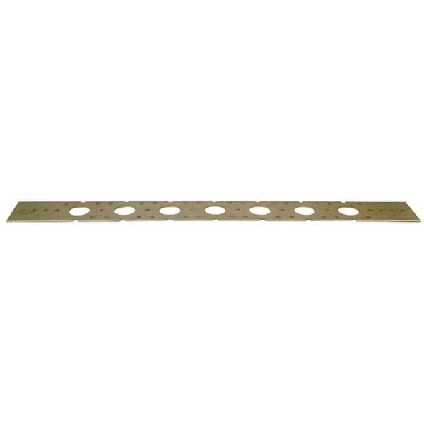 Bend Support Bar, Steel, Galvanized, For 38 x 34 in PEX StubOut Bend Support Bar