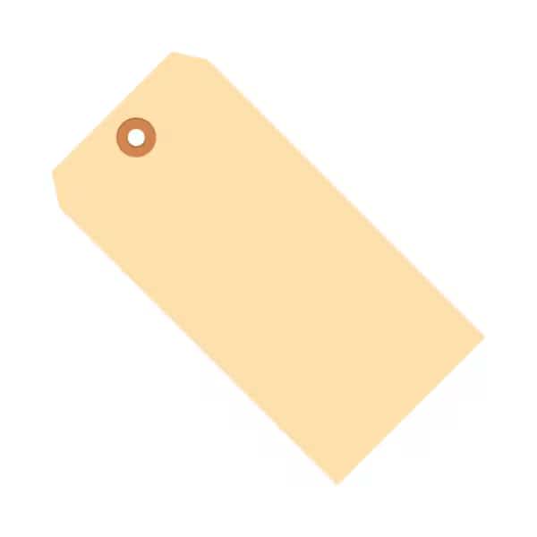 Manila Shipping Tags, 13 Pt., #7, 5-3/4"L x 2-7/8"W, 1000/Pack