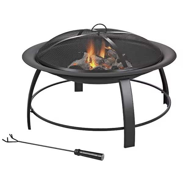Seasonal Trends KLF-150031 Fire Pit, 30 in OAW, Steel