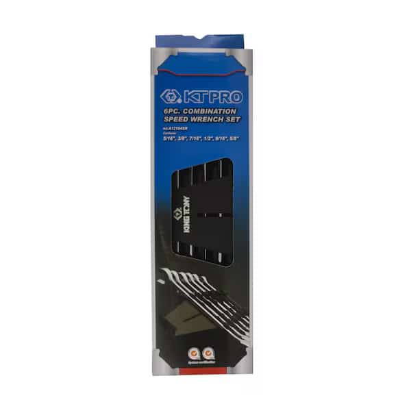 Combination Speed Wrench Set, SAE 6 Piece