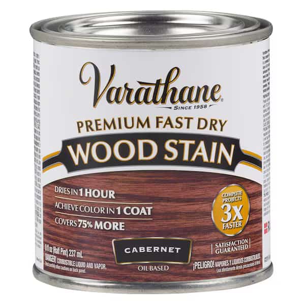 1/2 Pt Cabernet Varathane Premium Fast Dry Wood Stain
