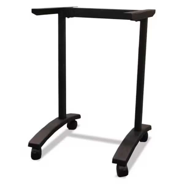 24.5 x 19.75 in. Valencia Series Training Table T-Leg Base - Black