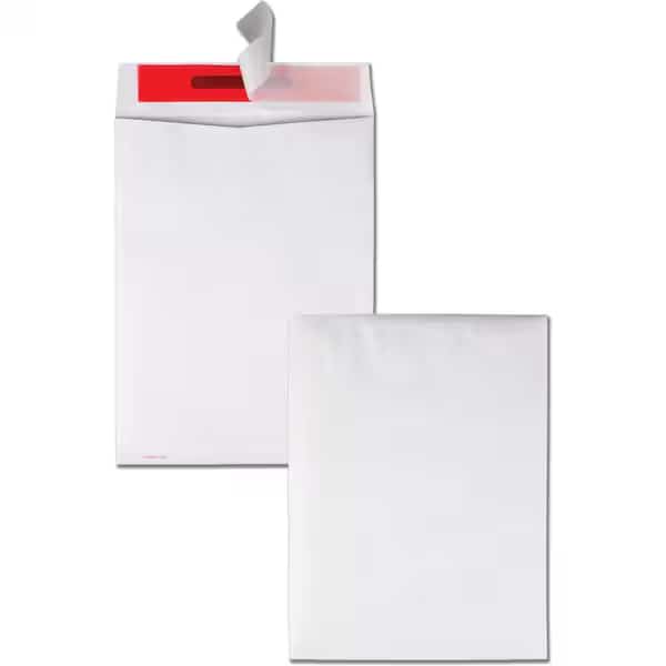 Tamper Indicating Envelope, Wht, PK100, Quality Park, Mfr#: QUAR2400