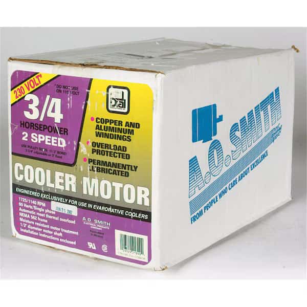 Metal Black Evaporative Cooler Motor Kit