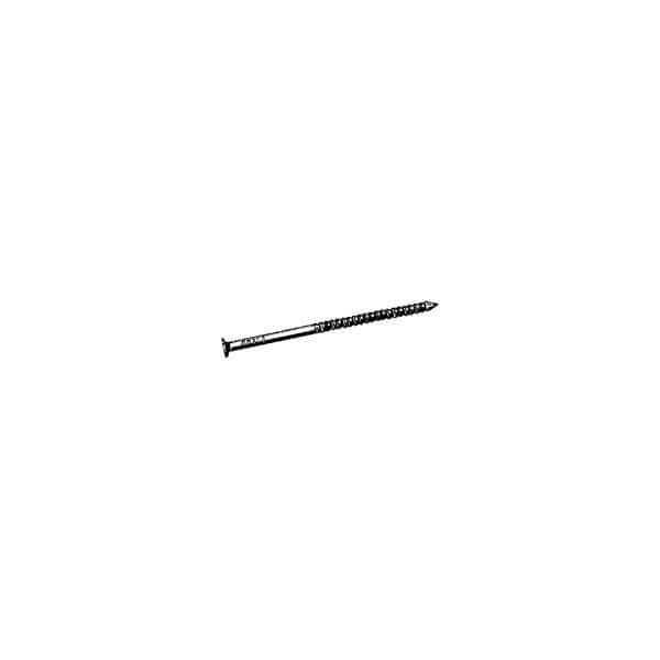 Common Nail, 6 in L, 60D, Steel, Brite Finish