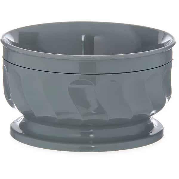 Insulated Bowl, 9 oz., Plastic Sage PK48