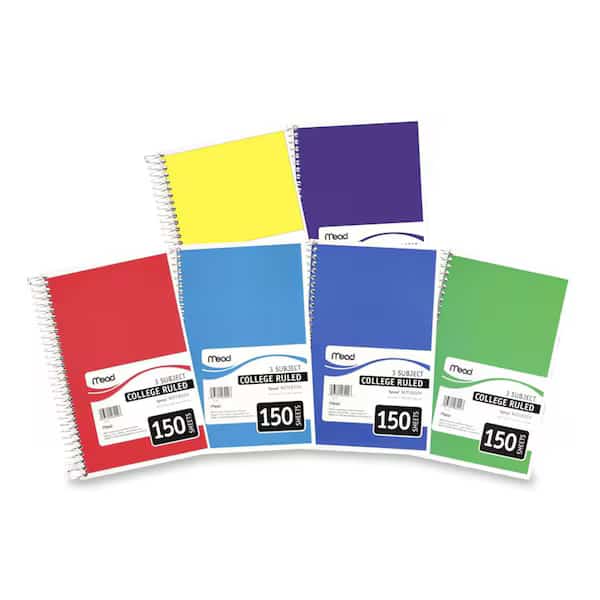 9-1/2 x 6" Spiral Bound Notebook, Mead, Mfr#: MEA06900