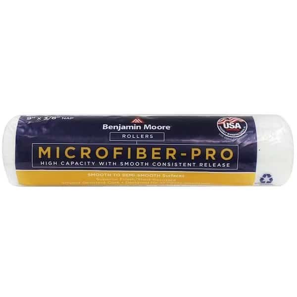 Roller Cover, 38 in Thick Nap, 9 in L, Microfiber Cover